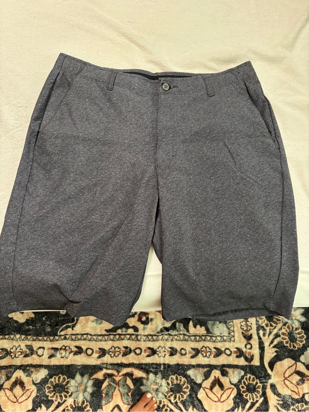Pebble beach Men's Gray golf shorts